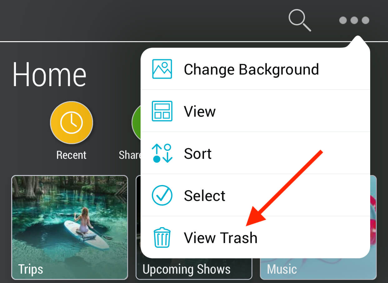 How to Empty Trash Bublup