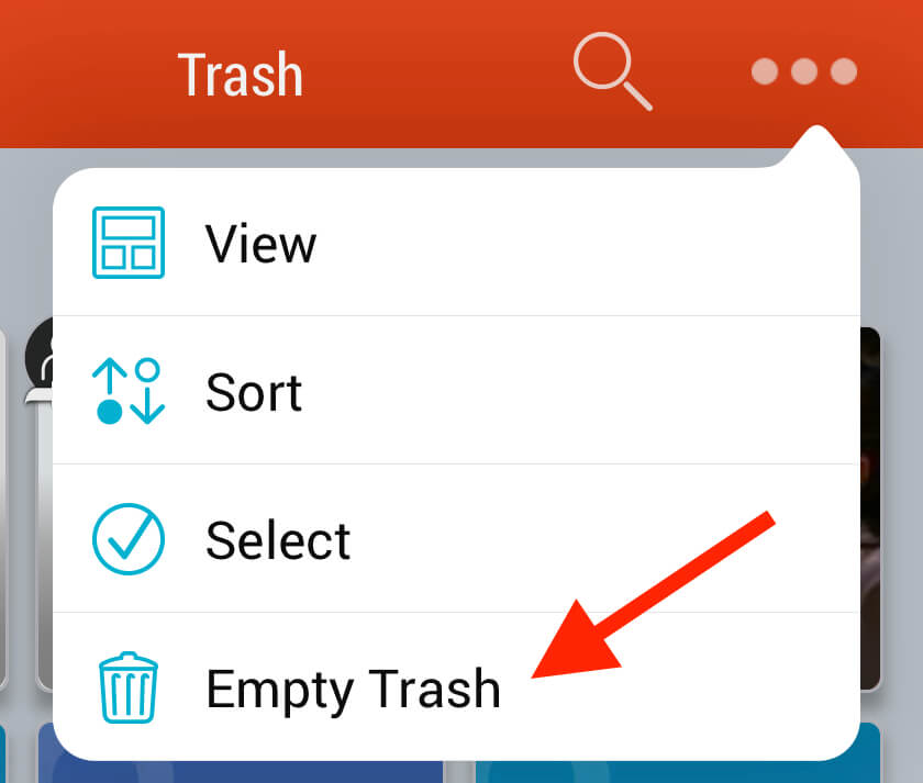 How to Empty Trash Bublup