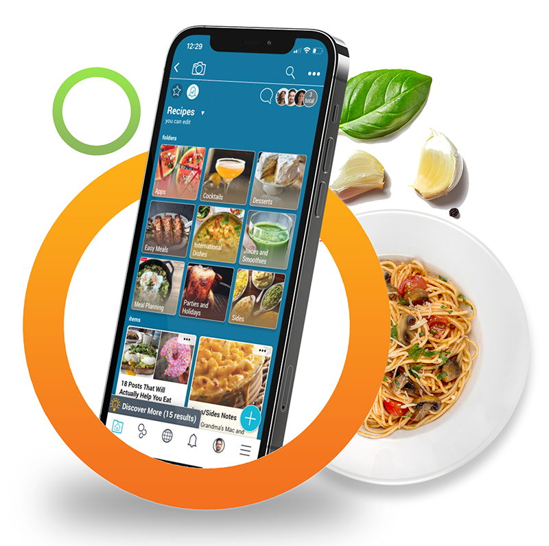 digital recipe book app