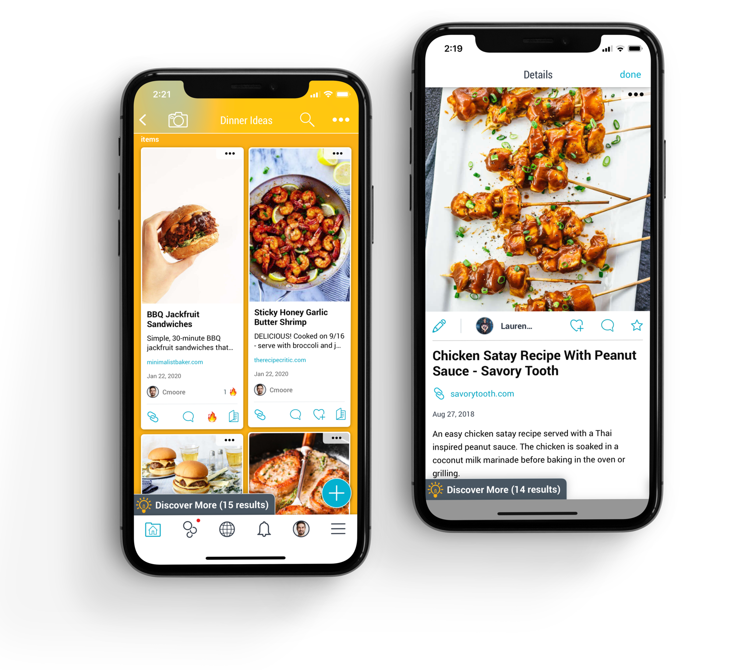 digital recipe book app