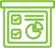 mood boards icon green