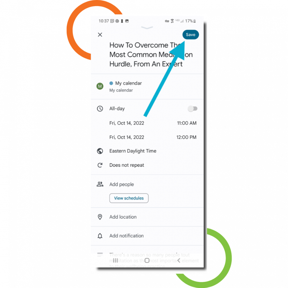 Calendar Reminders Have Arrived! Bublup
